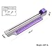 30 Hole Punch Binding Machine, Hand Push Loose Leaf Hole Punch, A4 A5 A6 A7 B5 B6 B7 Book Binder Notebook Coil Spiral Binding Machine, 6X Binding Strip & 1x Opener, Max 6 Sheets