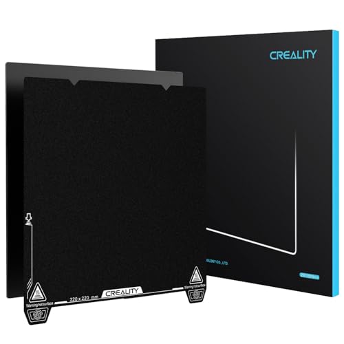 Creality rÃ©sine Ã©poxy Plaque de Construction 235x235 mm, Double Face Texture Flexible Plateforme d'impression 3D, Haute AdhÃ©rence, RÃ©sistance Ã  l'usure Durable pour K1/Ender-3 SÃ©rie