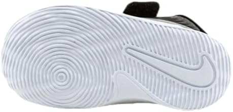 Nike Baby Team Hustle D 9 (TD) Sneaker, Black/Metallic Silver - Wolf Grey, 4C Regular US Toddler | Image 3