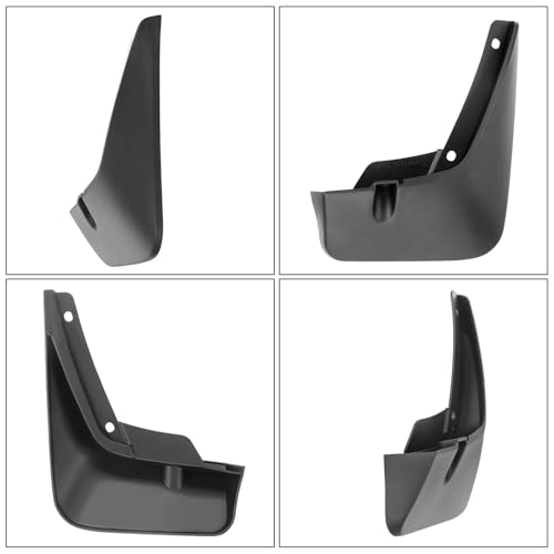 Image of Mud Flaps Splash Guards Fit for 2020-2024 Hyundai Palisade | No Drilling Required Bendable Mud Guards | Front & Rear 4-Piece Set Car Accessories