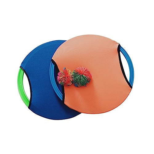 Abaodam 1pc Throw Ball Racket Toss Throwing Catch Flying Flying Ball Orange Random Color