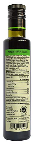 PÖDÖR Premium Styrian Pumpkin Seed Oil - 8.4 fl. Oz. - Cold-Pressed, 100% Natural, Unrefined and Unfiltered, Vegan, Gluten-Free, Non-GMO in Glass Bottle - Thumbnail 2