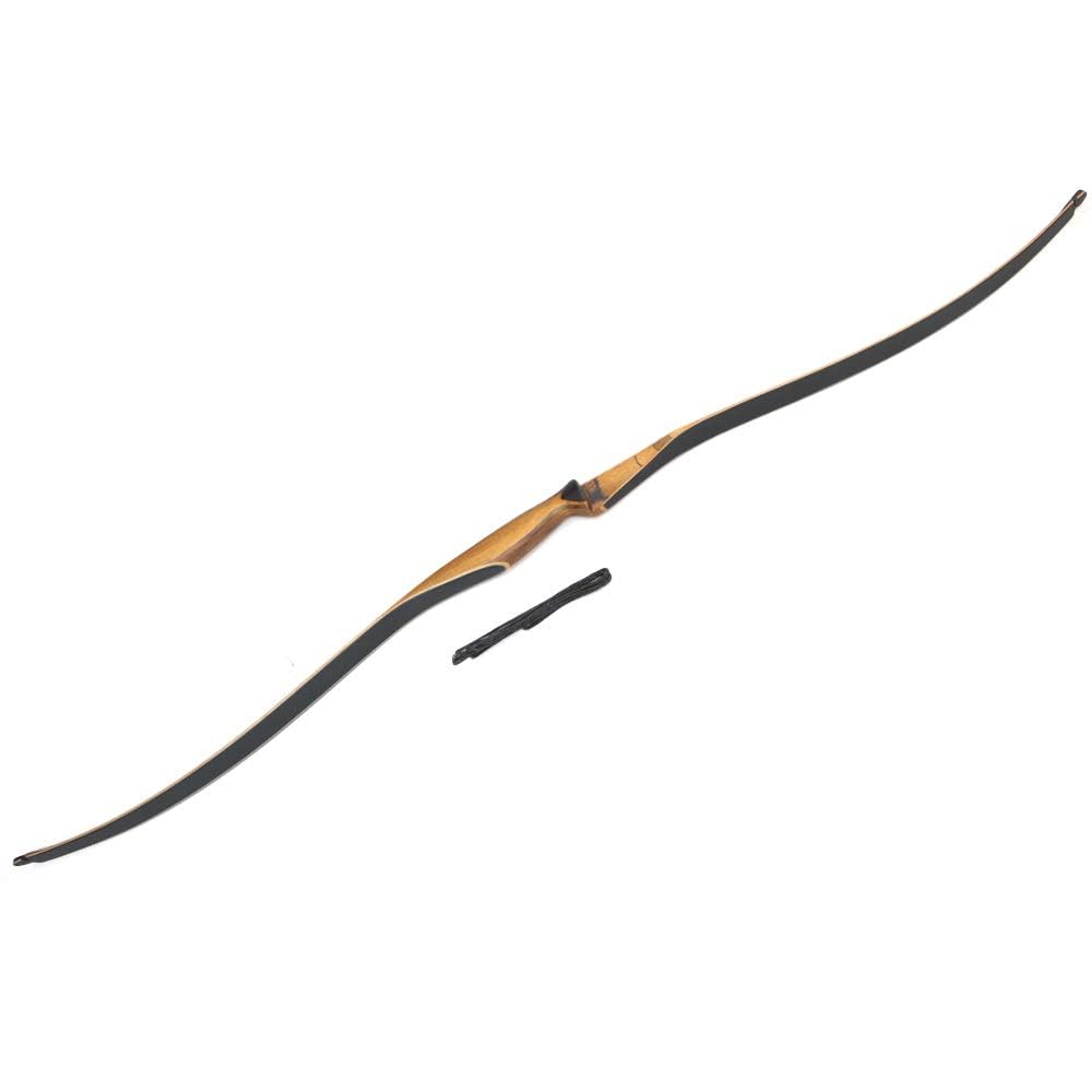 52/54 pollici Tiro con l'arco Arco Ricurvo Longbow Tradizionale Laminato 10-35lbs Caccia Tiro Longbow per i Giovani Principianti Adulti Mano Destra