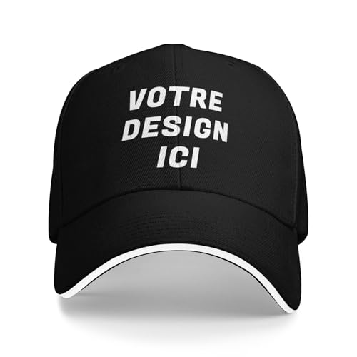 Tingwei Casquette Personnalisée de Baseball en Mesh - Chapeau Trucker Unisexe avec Votre Logo
