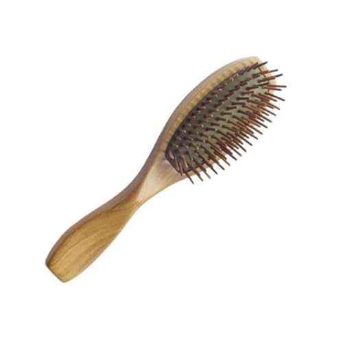 Brosse à cheveux coussinée de qualité supérieure en bois noble