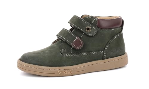 Kickers Unisex Baby Tackeasy Oxford-Schuh, kaki, 20 EU