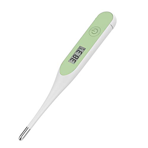 YUnnuopromi Household LCD Digital Instant Read Thermometers for Adult Body Temperature Measurement Tools Green