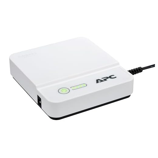 APC Back-UPS Connect CP12036LI - Mini UPS de Iones de Litio de 12 V CC 36 W, diseñado para routers, Controladores de hogar Inteligente, Dispositivos VoIP, Equipo de Red y más