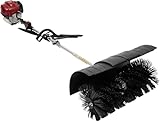 Escoba eléctrica de gas al aire última intervensión, barredora de mano de 4 tiempos para limpieza de césped y calzada,...