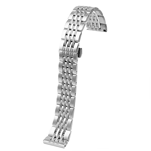 Bracelet montre acier massif pour Armani AR2447 élégance et durabilité en argent 22mm