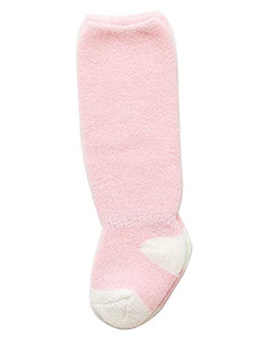 Jueshanzj Baby Toddlers Knee High Socks Infants Newborn Tube Long Stockings Pink 0-6 Months