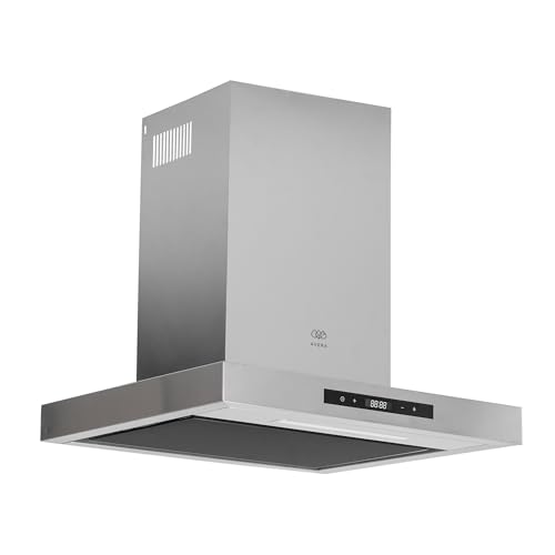 Recopilación de Campana 60 Cm del mes. 48 AVERA Campana para cocina de pared Tipo T 60 cm Acero Inoxidable, 3 Velocidades, Un filtro de malla y dos filtros de carbón activado, Extrae y purifica, Control por gestos y panel...