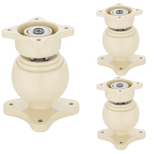 Image of Elite Heavy Duty Wall Mounted Magnetic Door Stopper Catcher, Size 5 Number, for Main Door, Bed Room Door, and All Other Type Doors Protection, Pack of 4 (Ivory)