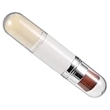 ABOOFAN Doppelköpfiger Einziehbarer Foundation pinsel Makeup Tool für Flüssiges und Loses Puder Dichte Langlebige Borsten für Alltag Reise und Party make up