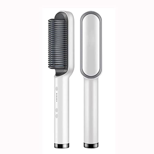 Cepillo alisador multifuncional para cabello y barba miniatura 1
