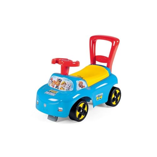 Smoby Porteur auto Pat'Patrouille Fonction Trotteur Butées anti bascule Coffre à jouets - vue 2