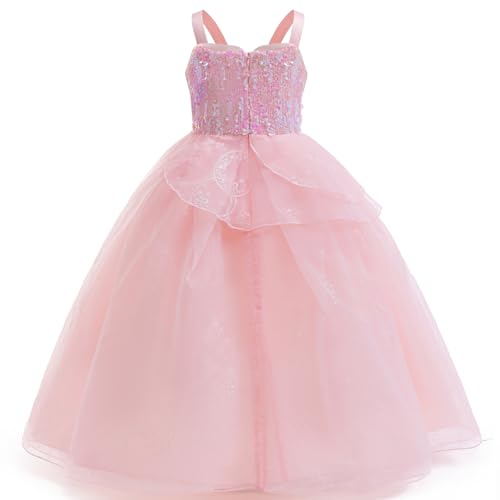 Disfraz Glinda para Niñas con Varita y Corona miniatura 5