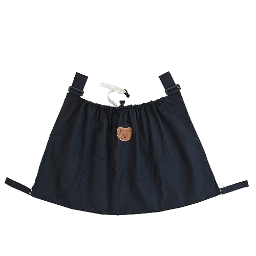 Bolsa de almacenamiento para cochecito, bolsa de almacenamiento para pañales, gran capacidad, accesorio para cuna