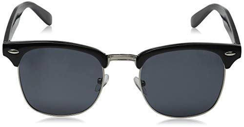 zeroUV Half Frame Semi-Rimless Horn Rimmed Sunglasses2
