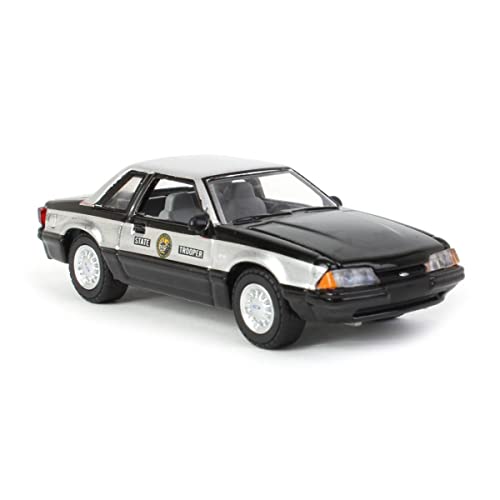 Greenlight 1/64 1993 Ford Mustang SSP North Carolina Patrol miniatura 2