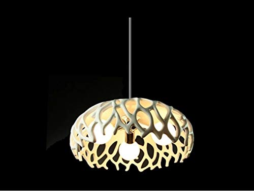 Nouler Lampadario in resina corallo imitazione