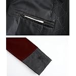 Apornipal Men's Velvet Smoking Robe Double Breasted Long Jacket Blazer with Belt for Dinner Party Wedding