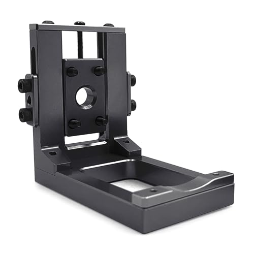 AXSPEED Aluminum Motor Mount Quick Release Motor Base for 1/5 X-MAXX 6S 8S XRT 8S 77086-4 RC Truck (Black)