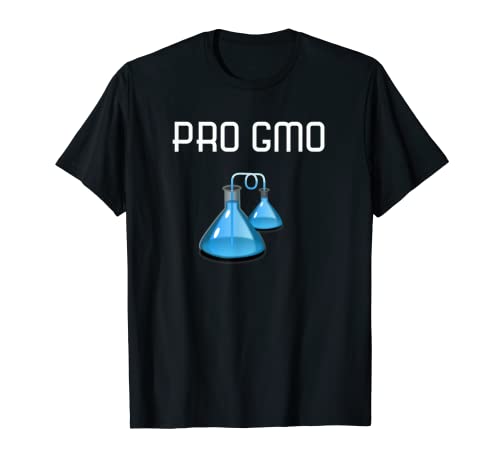 Photo de Pro Gmo Science Gobelet et tube à essai T-Shirt