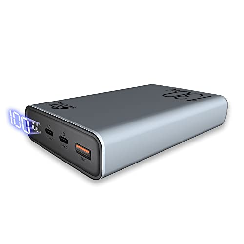 モバイルバッテリー 大容量 軽量 3台同時充電 30000mAh Type-C Amazon | SLuB モバイルバッテリー 30000mAh PD100W超急速充電 PD65W