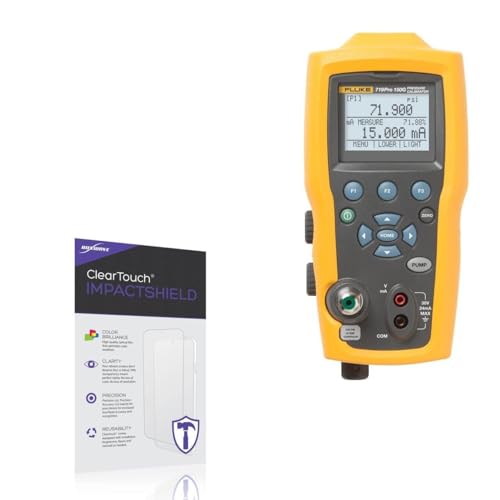 BoxWave Screen Protector Compatible with Fluke 719 Pro - ClearTouch ImpactShield (2-Pack), Impenetrable Screen Protector Flexible Film