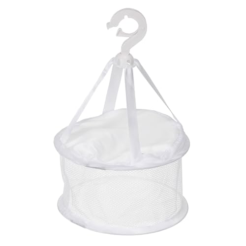 PATIKIL Hanging Mesh Drying Rack Basket, Mini Cosmetic Brushes Drying Net for Makeup Tools Cleaning