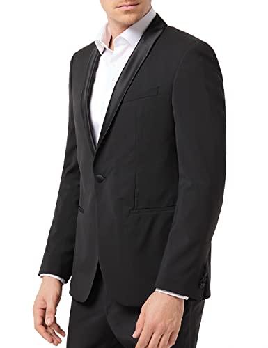 Pierre Cardin Blazer pour Homme, Noir, 52