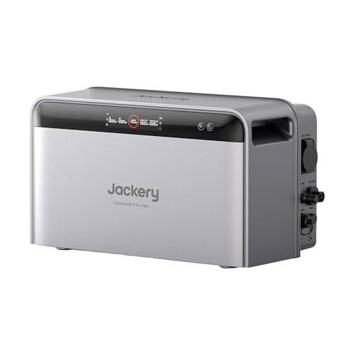 Jackery SolarVault 3 Pro Max Système solaire maison, Kit solaire intelligent 2500 W, Système...