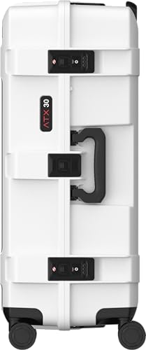 Image of Pelican ATX 25 Inch Hard-Side Medium Size Check-In Luggage Suitcase (Lunar White)