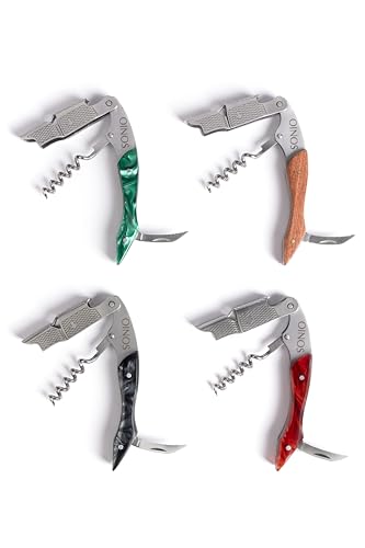 A Corkscrew. Professional 'Waiters Friend' Wine Opener, Stainless Steel Corkscrew. (Green) - Image 5