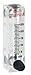 Dwyer Visi-Float Series VFA Flowmeter, 2" Scale, Range 0.6-5 GPH Water, End Connections, with Stainless Steel Wetted Parts, 1/8" Female NPT Process Connection