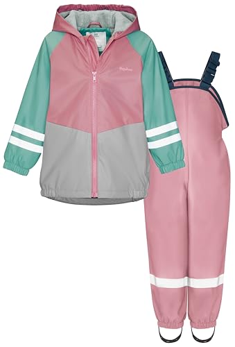 Playshoes Zweiteiliger Regenanzug Fleece-Futter, Gefütterter Matschanzug – Ansicht 1