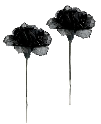 Kunstblumen Amaryllis 60cm 2er Set Seidenblume Blumen künstlich für...