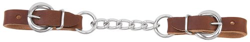 Weaver Leather Heavy-Duty Single Link Chain Curb Strap, Sunset