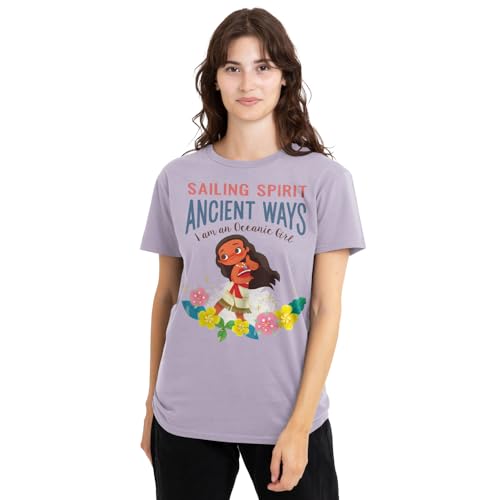 T-Shirt Moana Sailing Spirit Disney pour Femme Violet