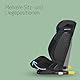 Maxi-Cosi RodiFix S i-Size Kindersitz, 100–150 cm, 3,5–12 Jahre, Autositz Kinder, 3 Liegepositionen, Verstellbare Höhe/Breite, G-CELL Side Impact Protection, AirProtect, Tonal Black