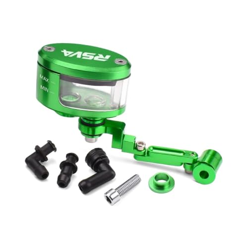 Réservoir d'embrayage et frein Aprilia RSV4, bocal de liquide vert pour sorties piste