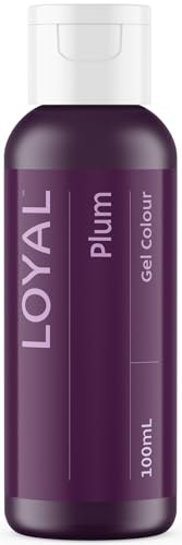 Image of Loyal Gel Food Coloring | Vibrant Color for Buttercream, Fondant, Royal Icing, Gum Paste, Marzipan and Cake Batter | Gel-Based Concentrated Food Dye - 100ml Plum