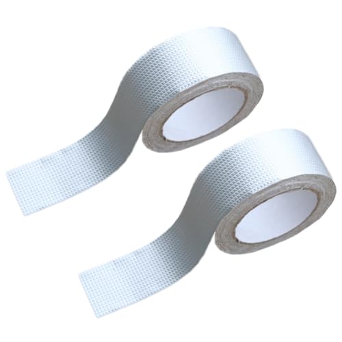 CHILDWEET 2pcs Butyl Tape Roof Leak Repair Tape Strong Sealant for Roof Patching and Pipe Sealing High Temperature Resistant Butyl Material for Industrial Maintenance