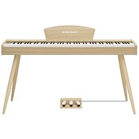 Amazon | KIMFBAY 電子ピアノ 88鍵盤 ハンマーアクション鍵盤 Amazon | KIMFBAY 電子ピアノ 88鍵盤 ハンマーアクション鍵盤