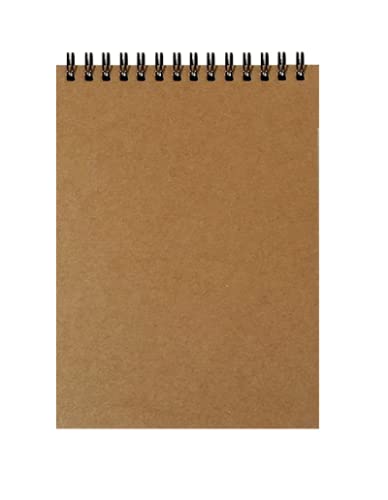 K-Kraft Steno Notebooks Kraft Paper Covers (Four 5 X 7 Notepads) #TOP3
