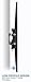 Tilting Flatscreen Wall Mount TV for 30, 32, 37, 39, 40, 42, 43, 47, 49, 50, 55 inch LED, LCD, and Plasma televisions - 77 lbs Capacity, 2