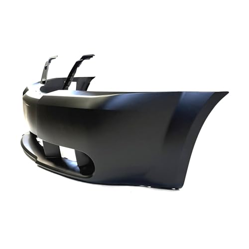 Image of FitParts Compatible with Dodge Avenger 2008-2010 Front Bumper Cover | Primed, With Fog Light Holes, Sedan, Ready to Paint, OEM 68004697AA, CH1000918