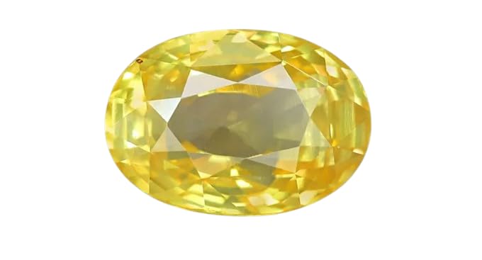 Saphir jaune de Ceylan : Énergie solaire et pureté naturelle AAA+