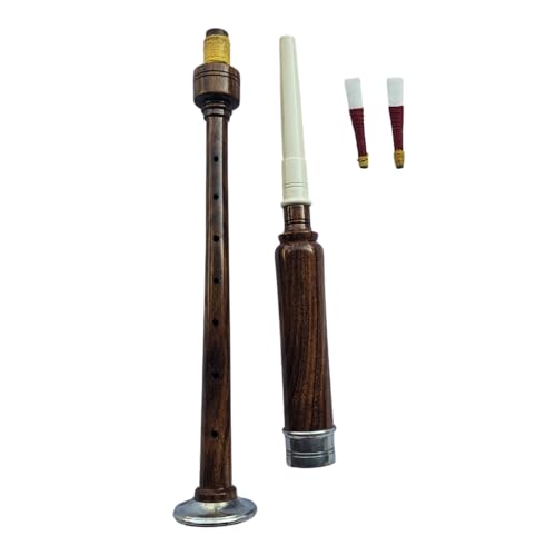 Practice Chanter for Bagpipes with 2 Free Reeds, Durable Chanter for Beginners & Intermediate...